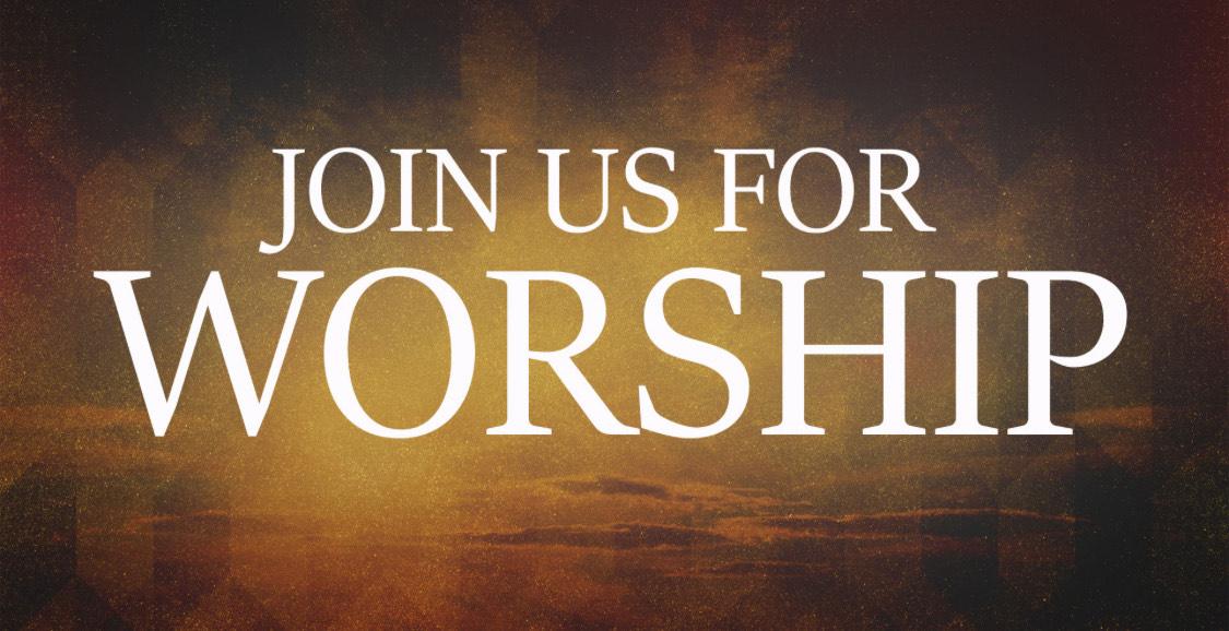 join us for worship